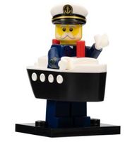 71034 LEGO Minifigur Serie 23 - Fährkapitän