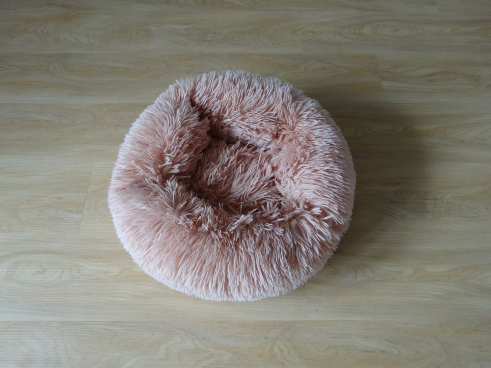 Rundes Hundebett Geflochten - Atmungsaktiv Für Katzen & Kleine Hunde