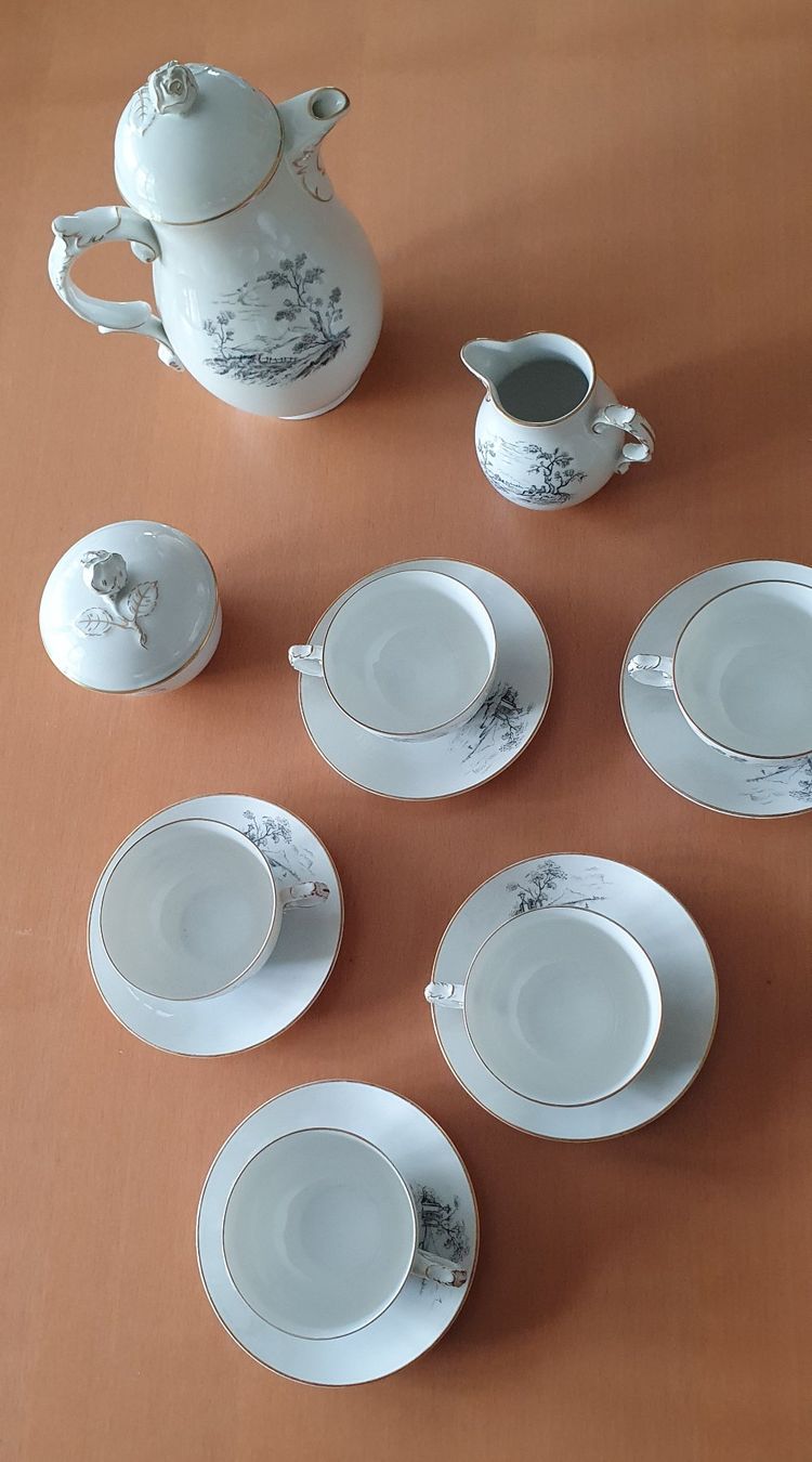 Fürstenberg Set di piatti: Fürstenberg  - Kaffeeservice – Usato da Kreuzlingen venduto da Rschweiz1 2