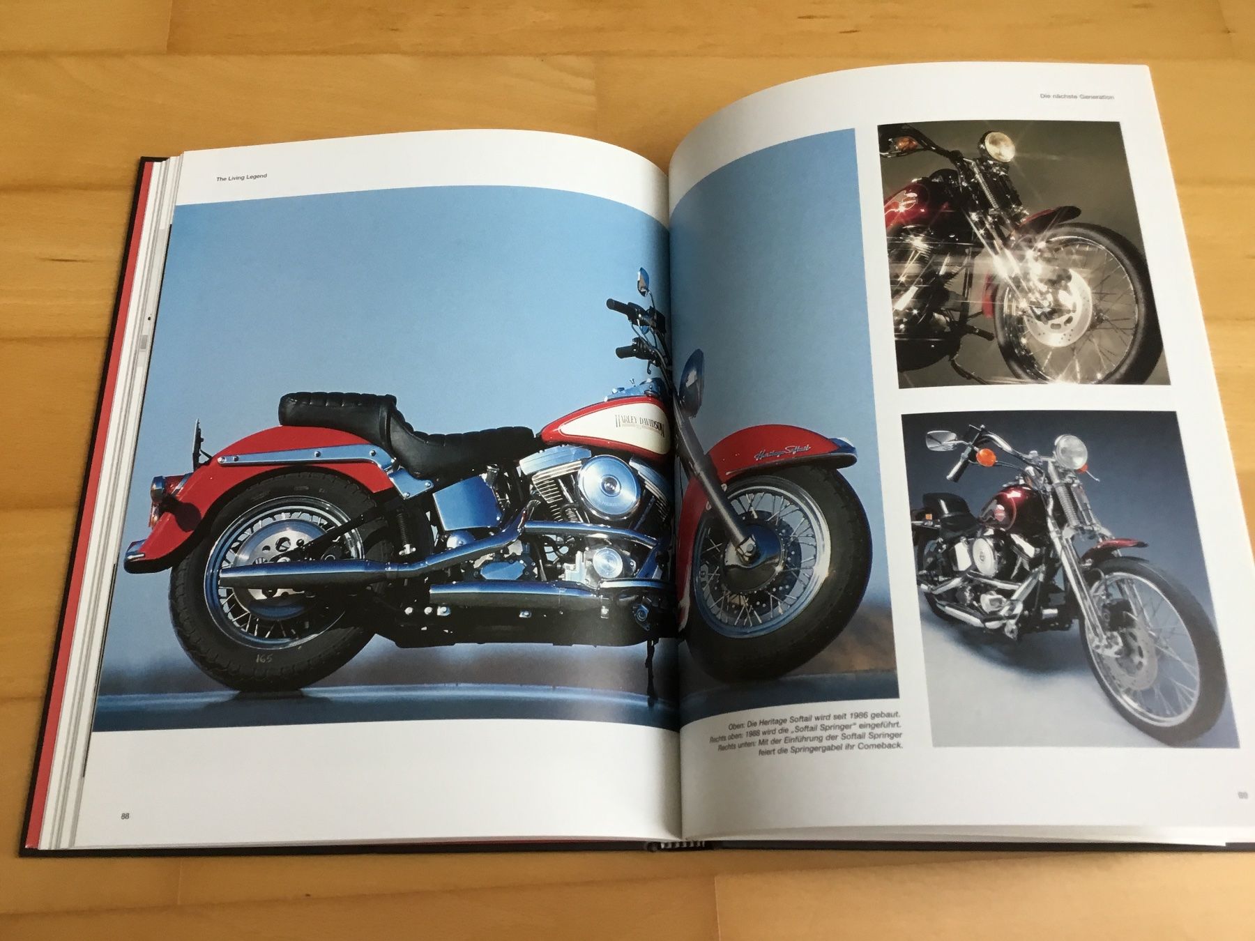 Libri: Harley-Davidson: The Living Legend Buch – Usato da Kerzers venduto da Georges3210 2