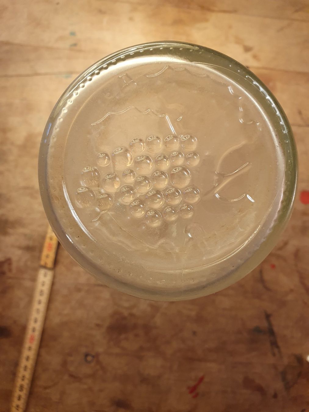 Caraffe: Glaskaraffe Traubenmotiv Boden 1L – Usato da Zürich venduto da loosebone 2