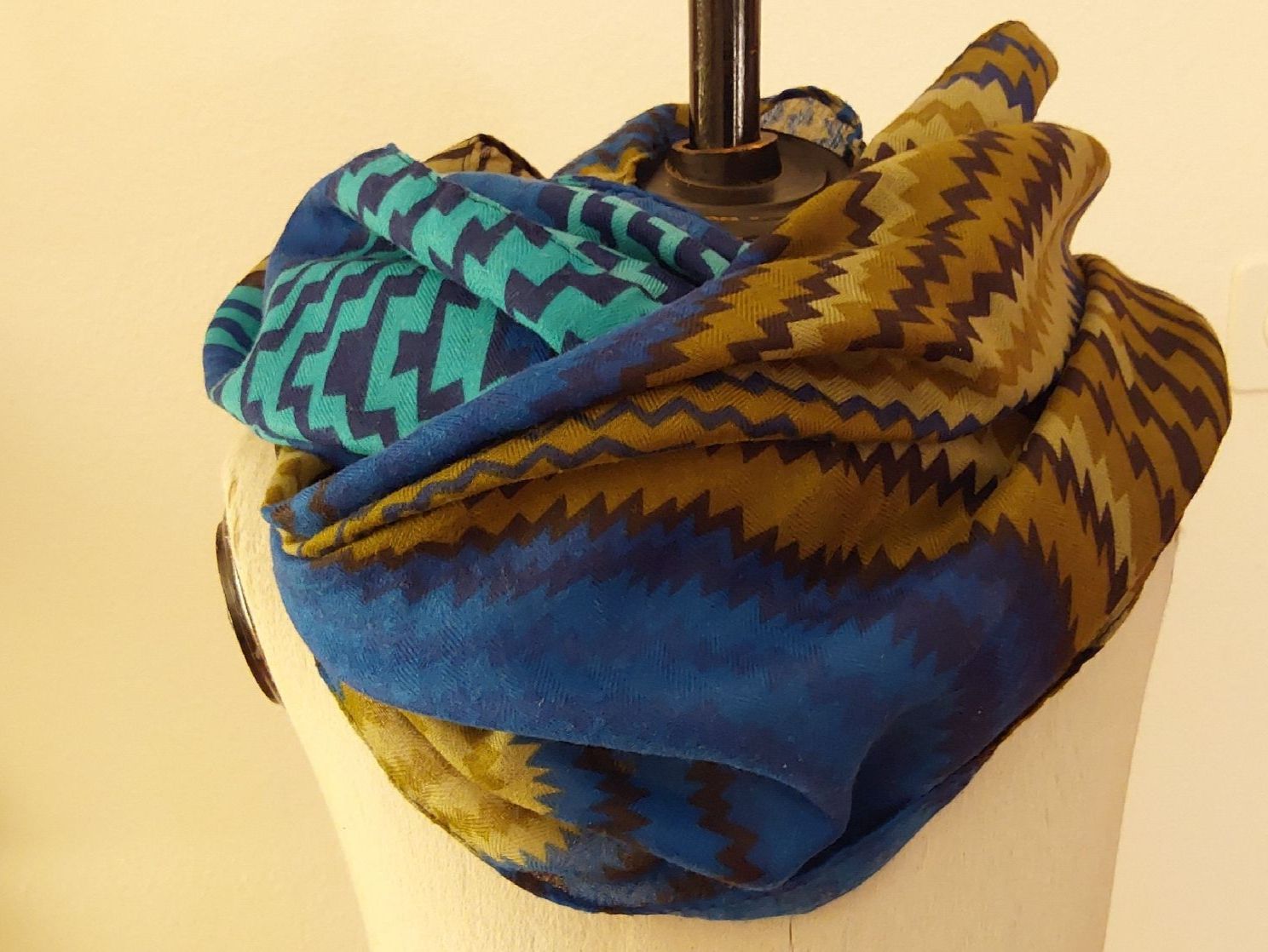 Foulards & écharpes: Loop blau oliv – Neuf (Voir description) à Köniz par scopello12