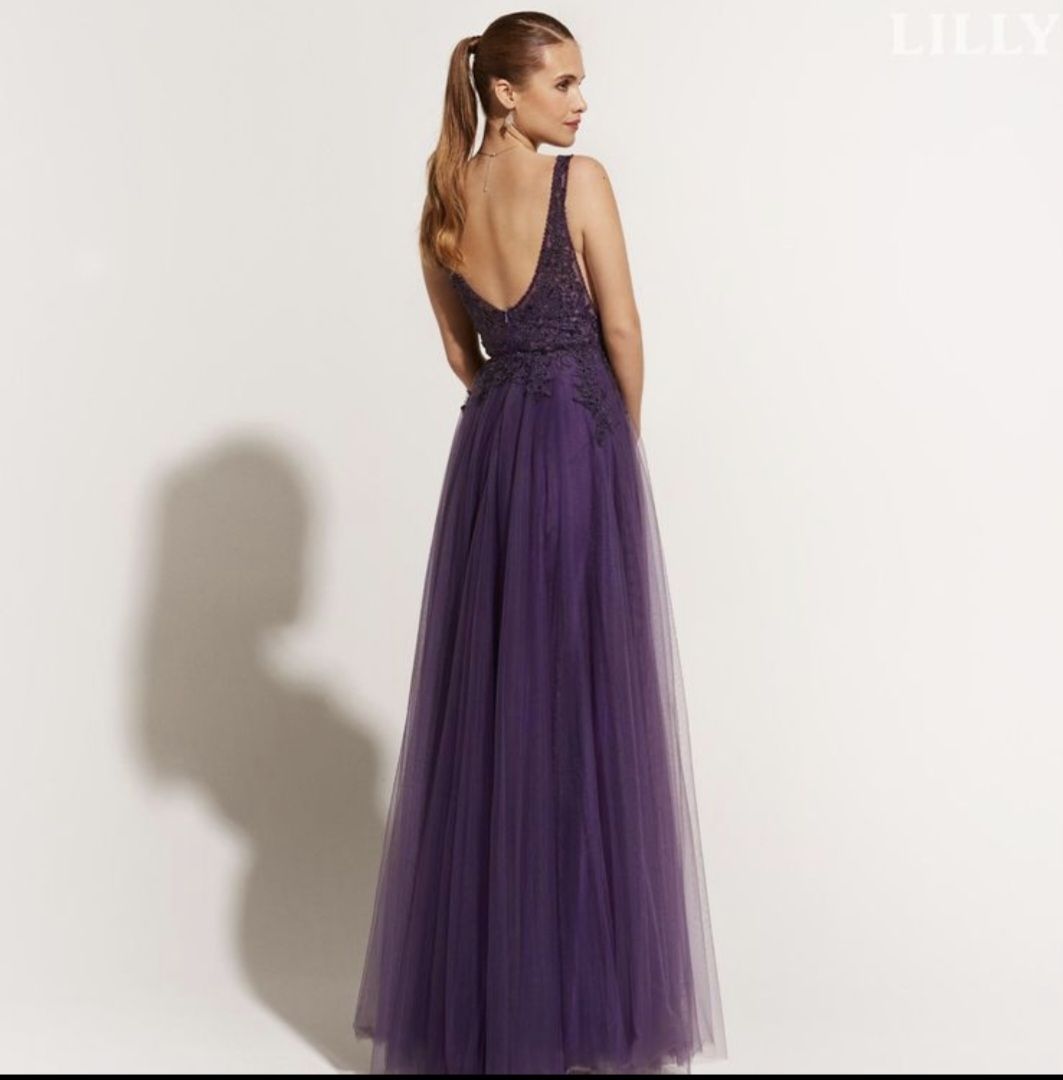 Vestiti: Festliches Ballkleid lila – Nuovo (secondo la descrizione) da Naters venduto da yvi21 1