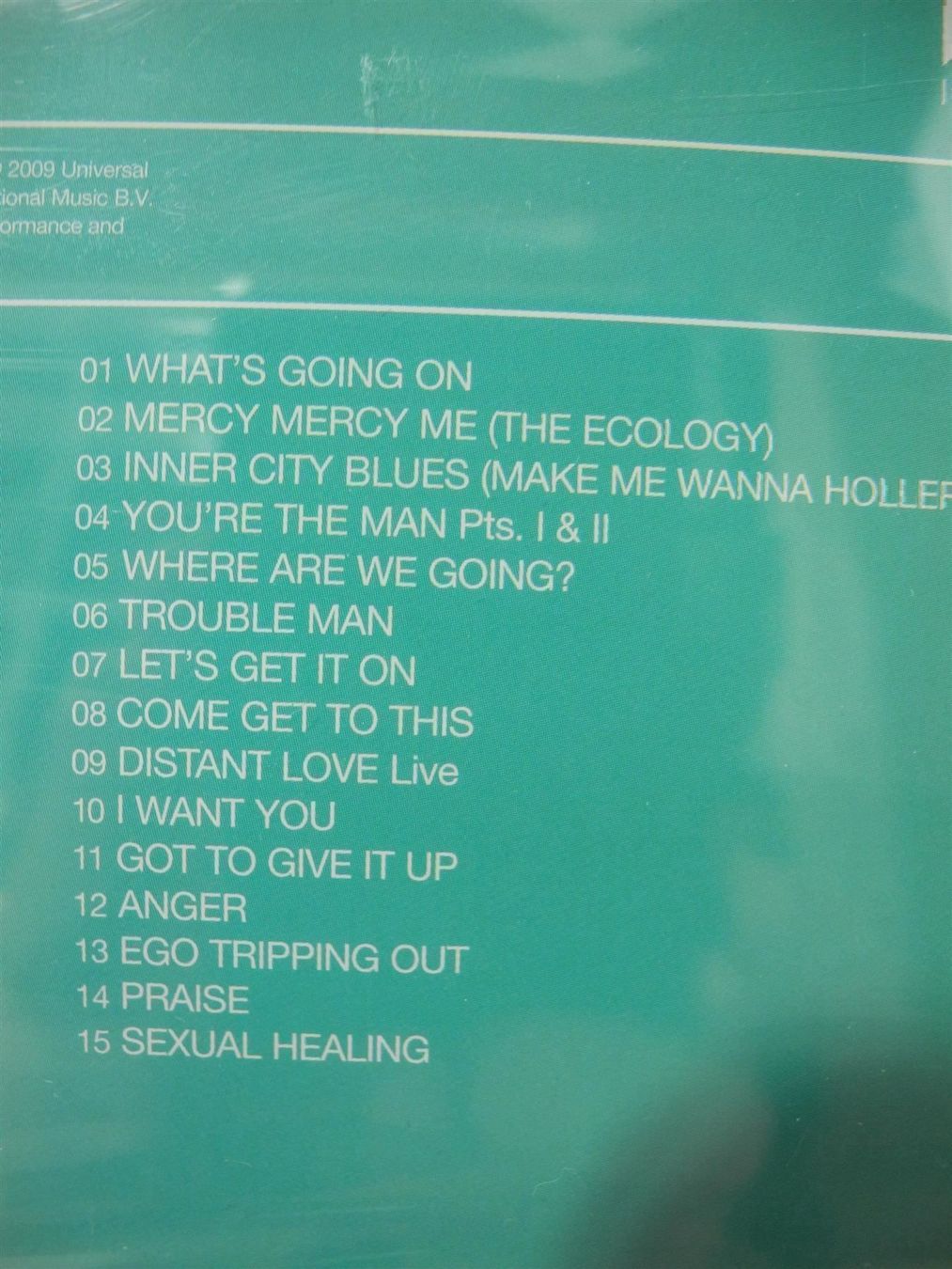 CD: Marvin Gaye Icons, Nr. 604 – Nuovo e nell'imballaggio originale da Kottwil venduto da Crazyrolf 2