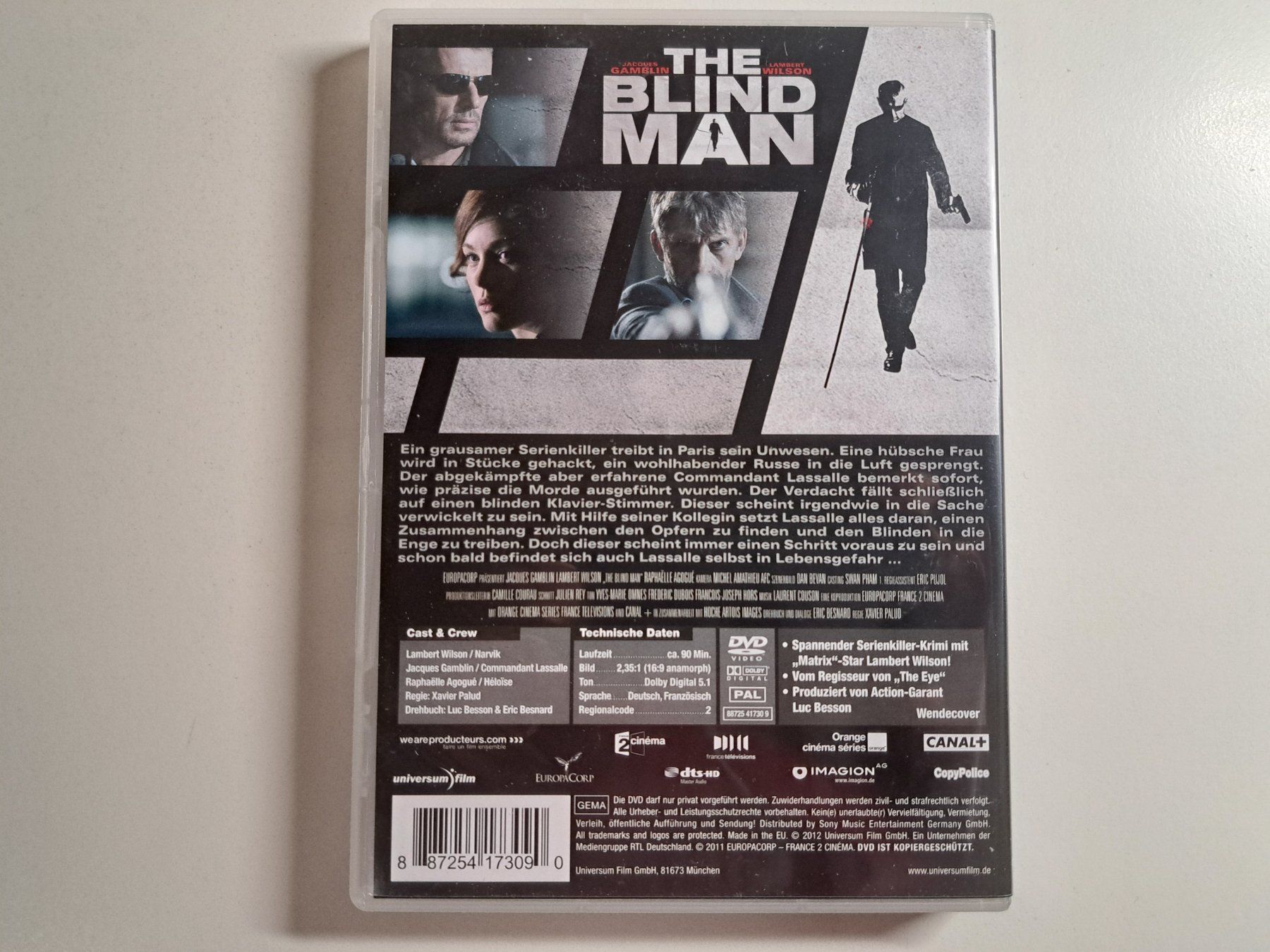 Tutti i DVDs: THE BLIND MAN - À L'AVEUGLE – Usato da Wichtrach venduto da LuckyLuke69 1