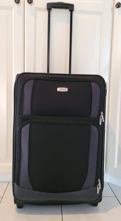 TITAN Rollkoffer Trolley Koffer Schwarz 