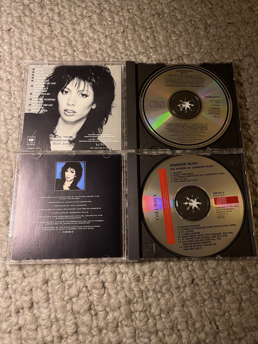 CDs: 2x Jennifer Rush – Neu (gemäss Beschreibung) aus Reinach AG von trigger7811 1