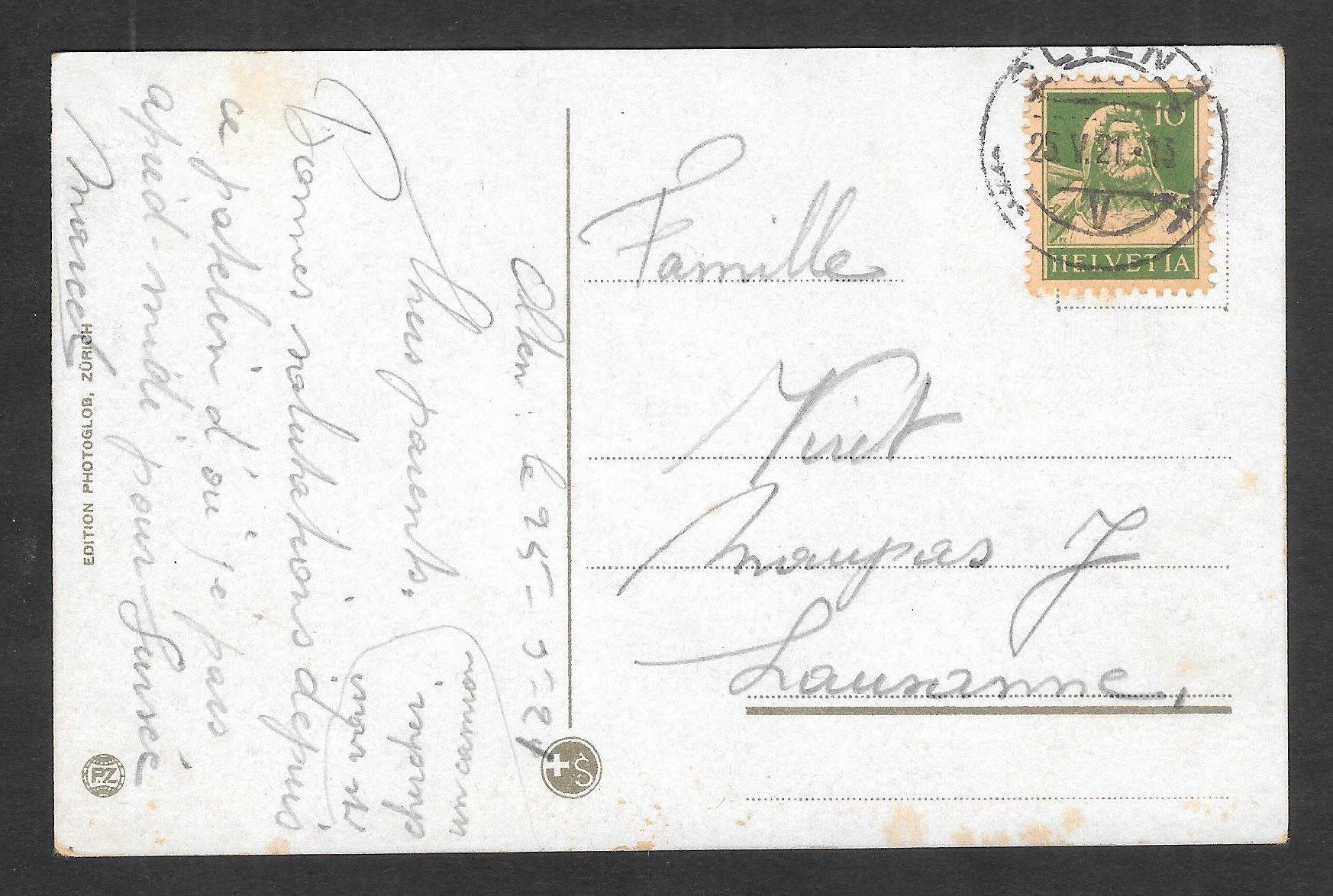 Cartoline postali: Olten Bahnhofquai mit Brücke – Usato da Olten venduto da clotaldi 1