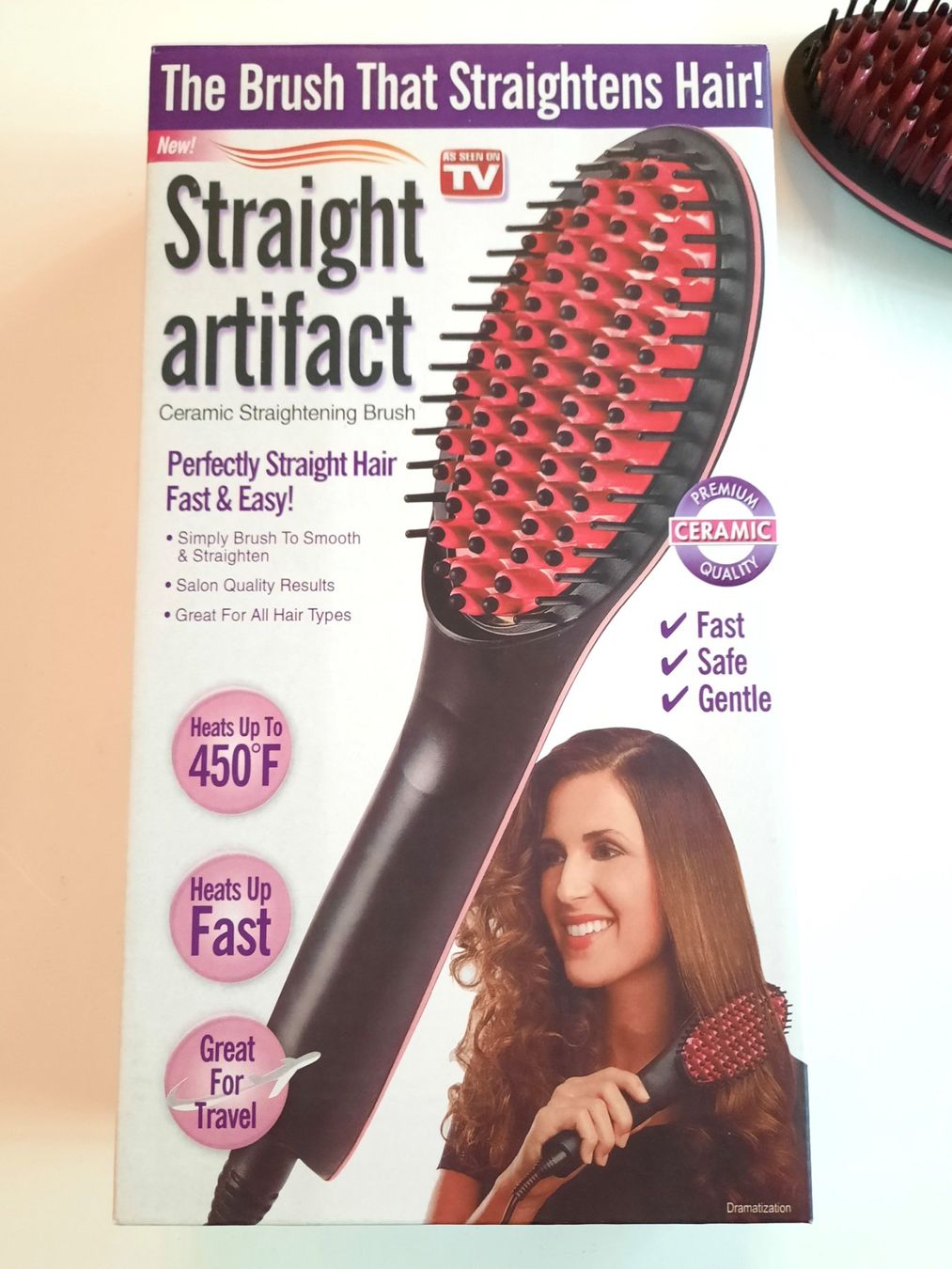Altro per la cura dei capelli: Keramik Haarglättungsbürste – Usato da Einigen venduto da Pretorius66 1