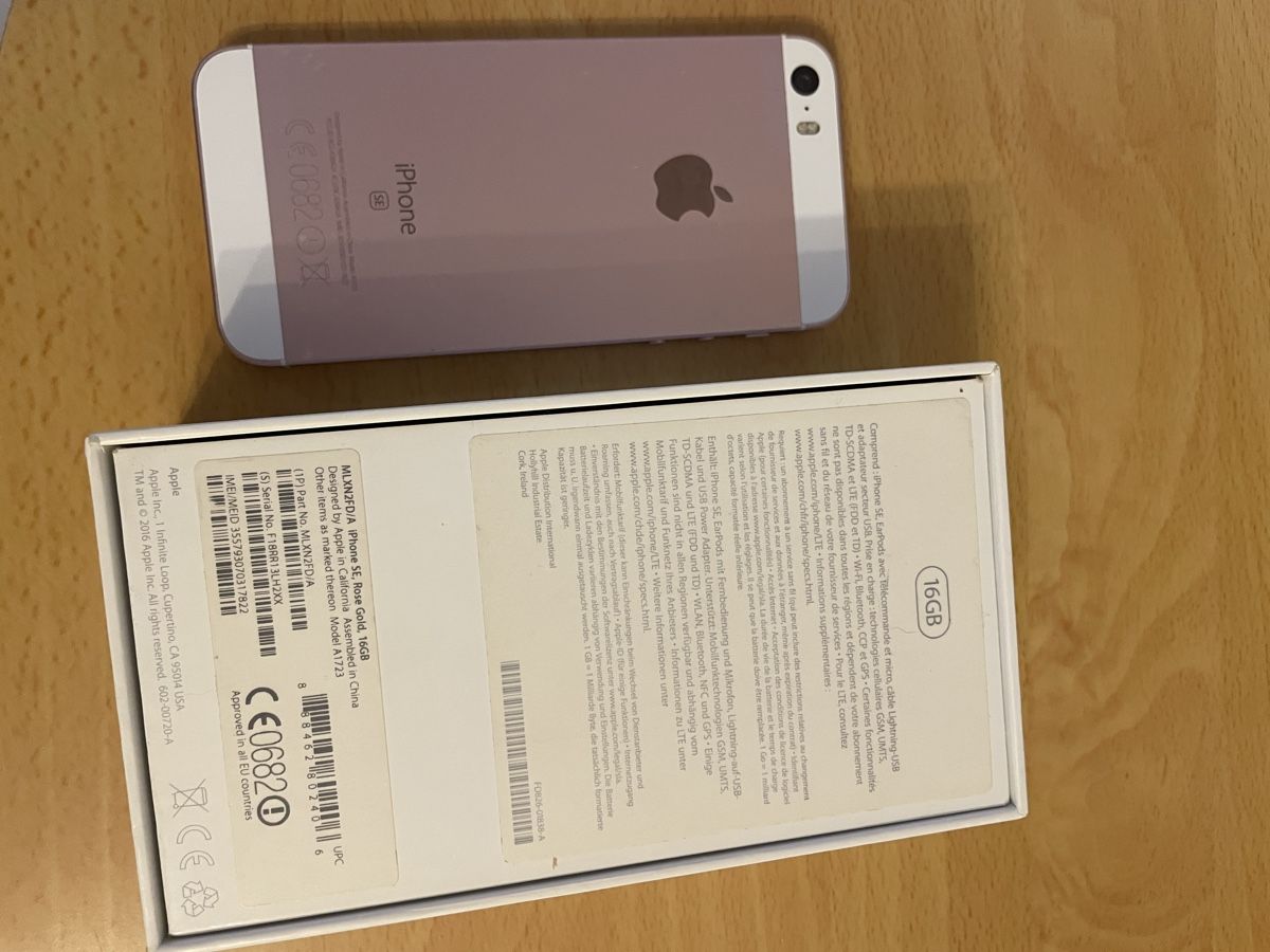 Apple Telefoni cellulari / Smartphones: iPhone SE,Rose Gold,16 GB – Usato da Luzern venduto da gal_28xl 2