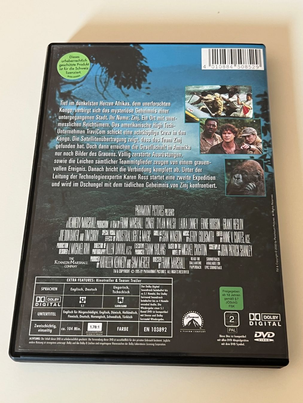Tutti i DVDs: Congo DVD – Nuovo (secondo la descrizione) da Altstätten SG venduto da sheamus 1
