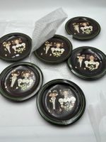 Bauernteller 6x Schweizer – Vintage Keramik Kohler Biel 70er
