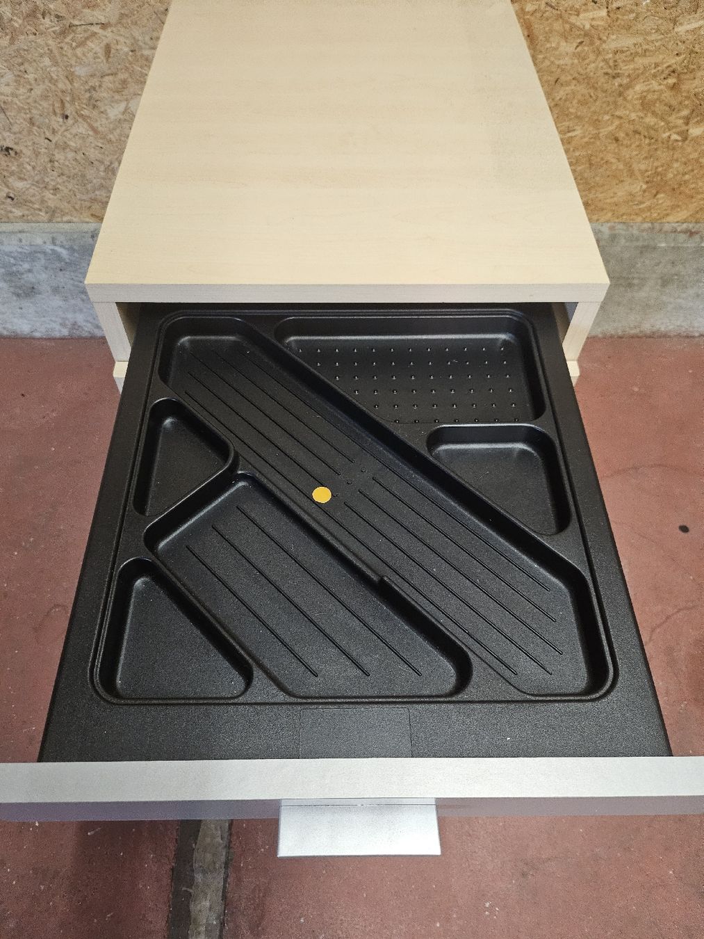 Korpus: Rollcontainer Buche Optik 3 Schubladen mit Schloss gebraucht – Gebraucht aus Busswil BE von Topsign 1