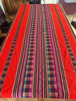 Vintage Peru / BhutanTextil Tischdecke, Handarbeit