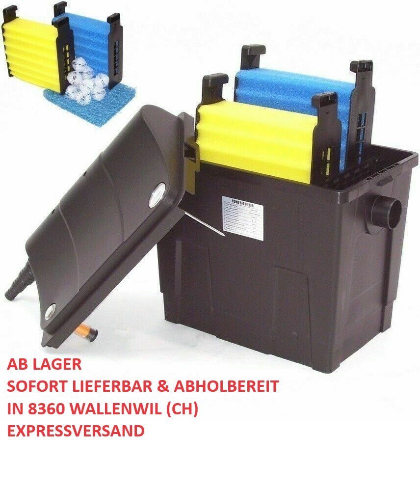 Altro: 55890 - Teichaussenfilter 8000L Teichfilter UV-Lichtfilter – Nuovo e nell'imballaggio originale da Wallenwil venduto da toesstal-vertrieb