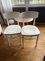 2 Stühle Ikea weiss 