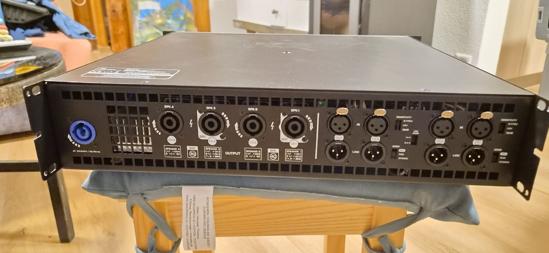 Verstärker: PSSO QDA 4400 4 Kanal! – Neu (gemäss Beschreibung) aus Reisiswil von hochwacht17 1