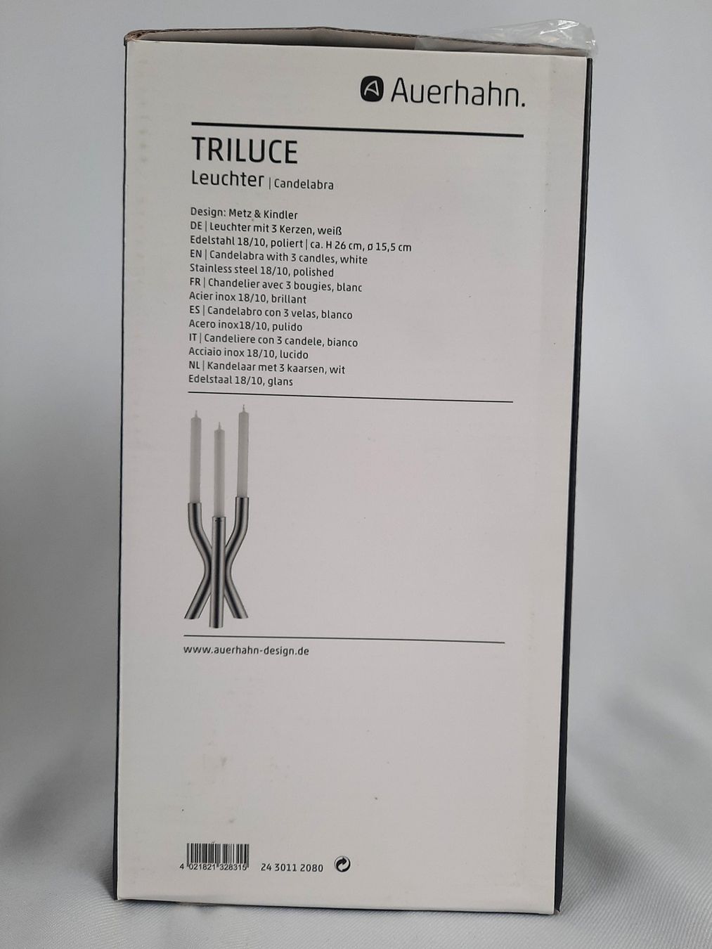Portacandele: AUERHAHN Triluce Leuchter Candelabra – Usato da Beinwil am See venduto da Restwert_Beinwil 1