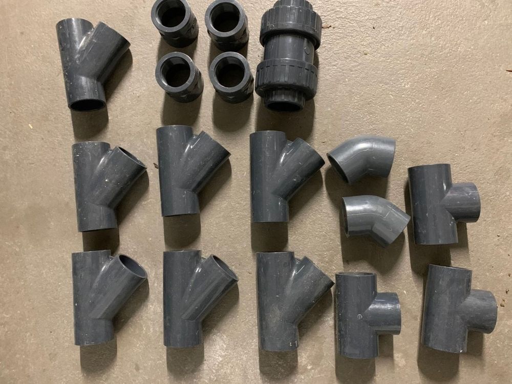 Pool Koi Teich PVC Fittings 50mm Kaufen auf Ricardo