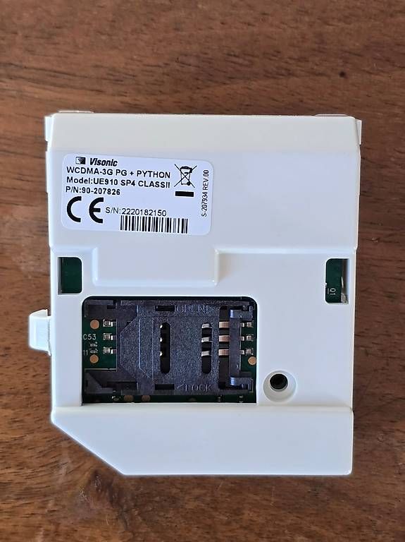 Alarmanlagen: WCDMA-3G PG + PYTHON UE910 SP4 CLASSII - Visonic PowerMaster – Gebraucht aus Pura von Andy_the_dealer