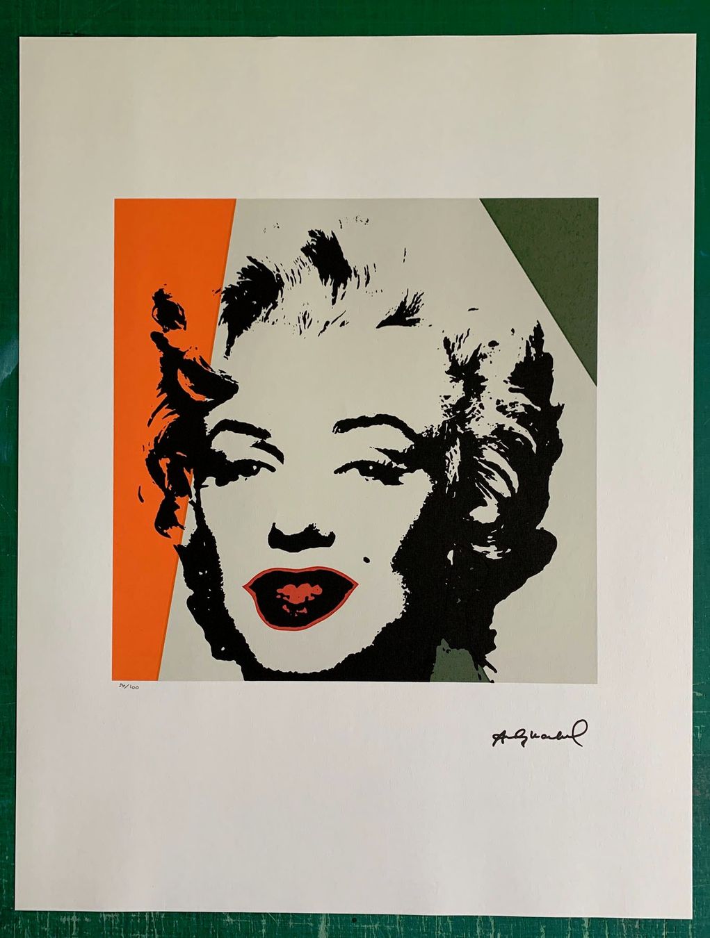 Poster & Bilder: Andy Warhol - Marilyn Monroe 34/100 – Neu und originalverpackt aus Adligenswil von O_D_E_O_N 1