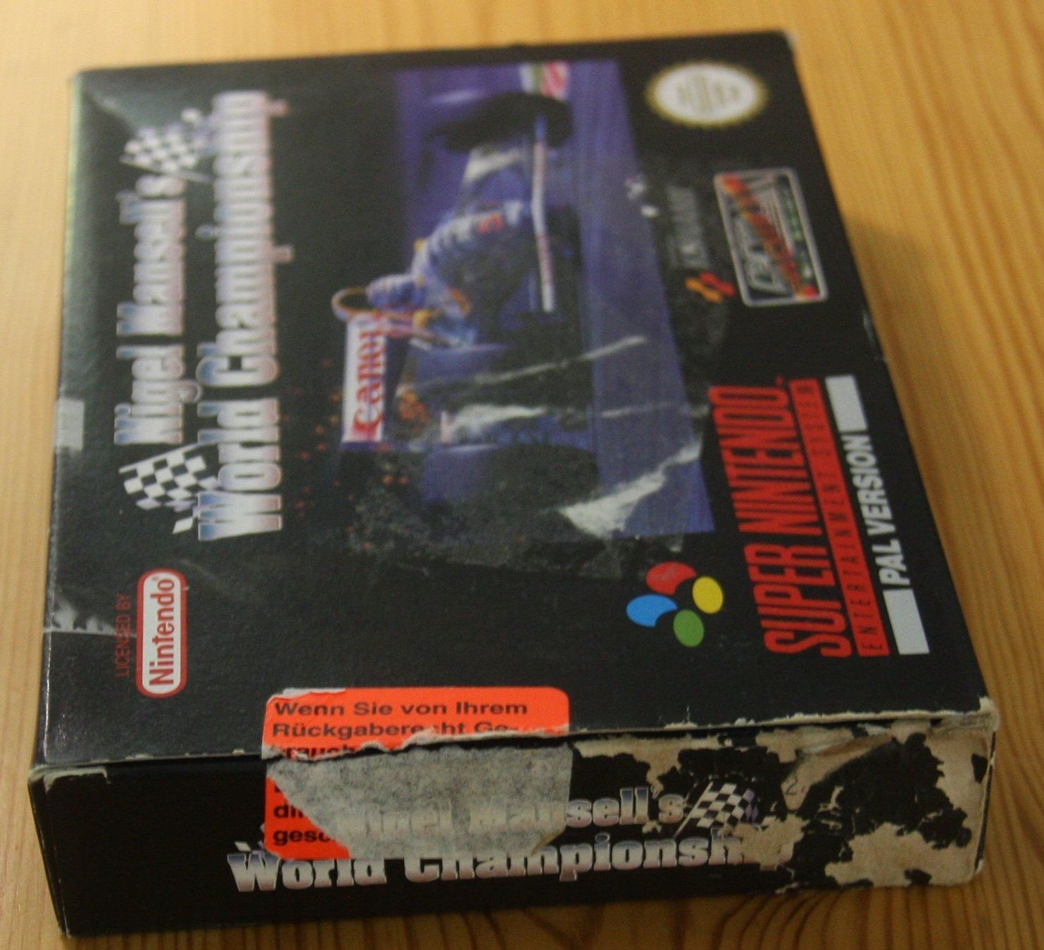 Giochi: Nigel Mansell´s World Championship SNES – Usato da Fisibach venduto da Retrogames24 3