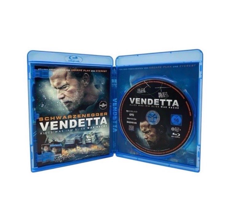 Alle DVDs: Vendetta Arnold Schwarzenegger Blu-ray – Gebraucht aus Teufenthal AG von Retro-Stash-Shop 1