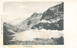 Lenk (BE) Iffigensee Alpenpanorama