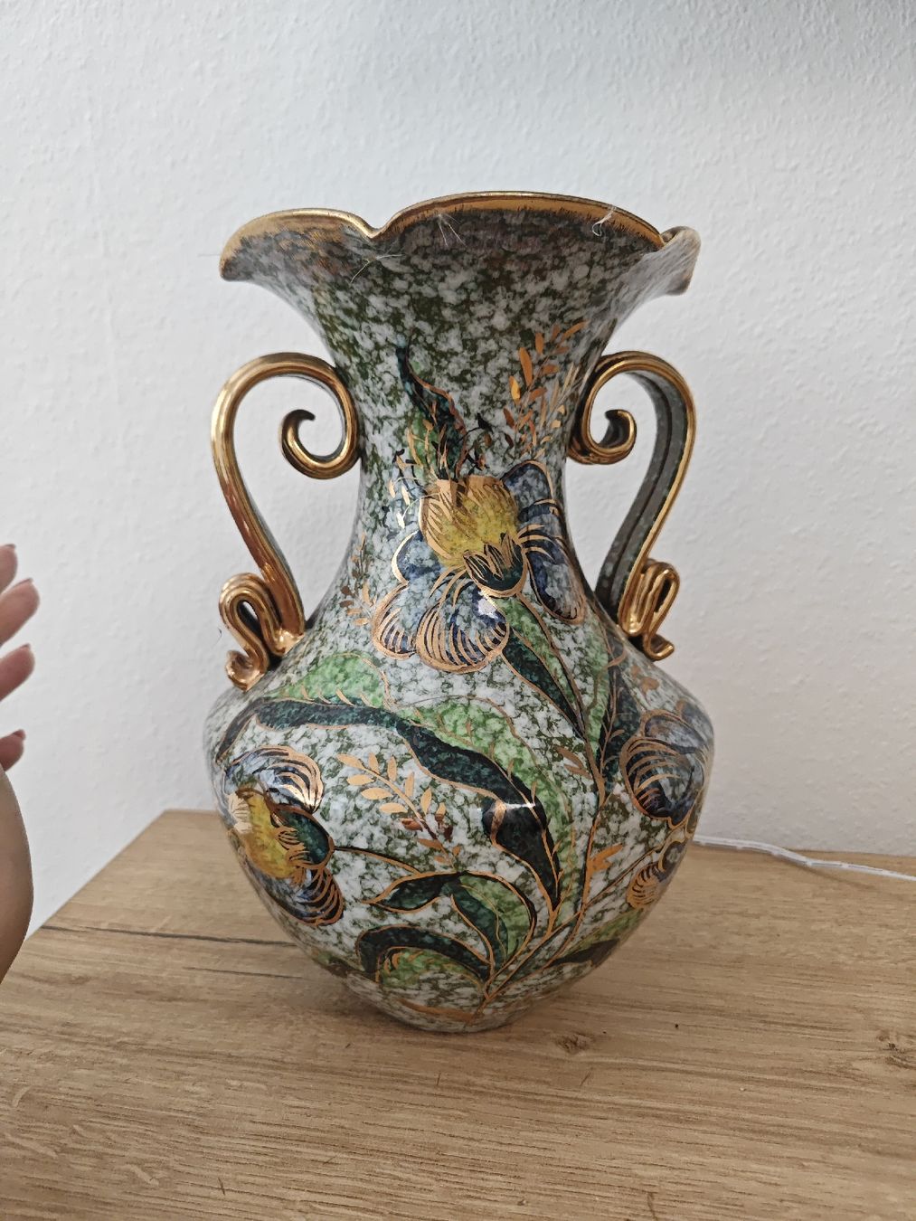 Vasi & Recipienti: goldverzierte Vase – Usato da Zürich venduto da pamiciri 1
