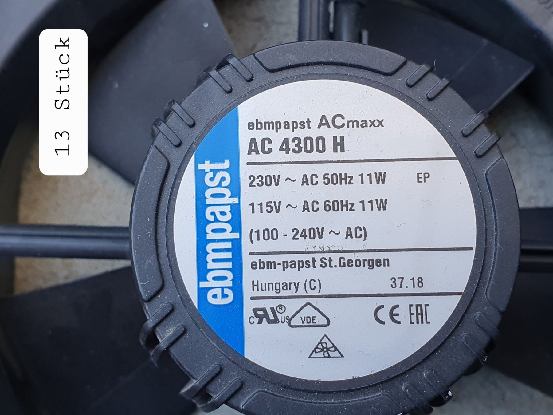 Ventilatori: EBM-Papst ACmaxx AC 4300 H Ventilator NEU – Nuovo (secondo la descrizione) da Feuerthalen venduto da jalindi 2