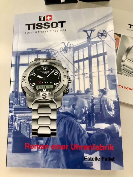 Uhrenbox Tissot mit B chlein und Ersatzteile zum Armband Kaufen