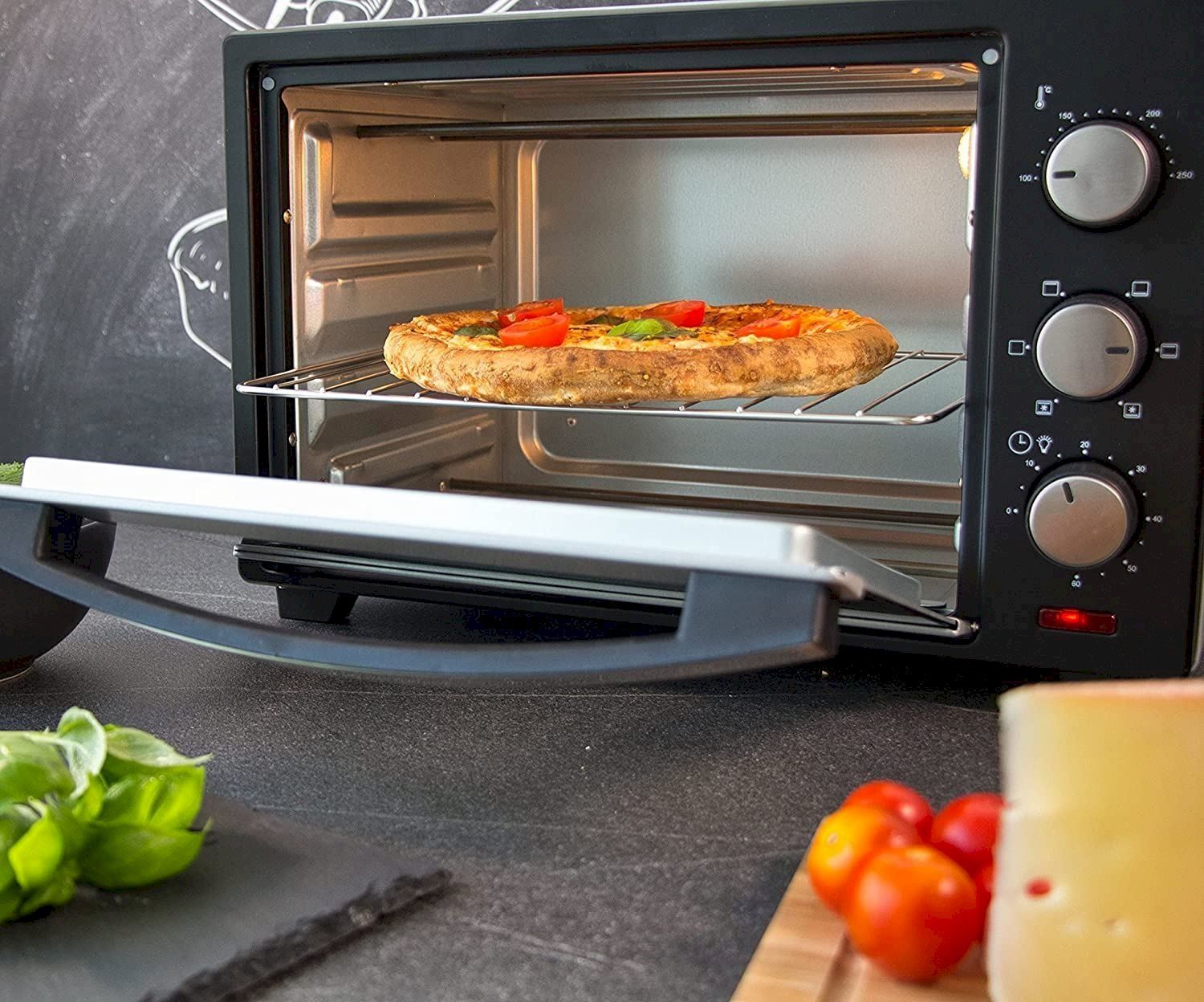 Backöfen: Steinborg SB-3012 Mini Backofen 1600 W – Neu und originalverpackt aus Bottighofen von zaap 2