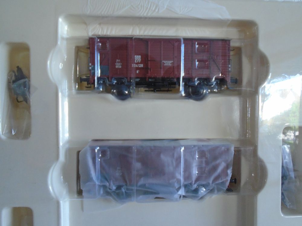 Brawa H0: Set mit 3 ged. Güterwagen K3 der SBB, 48217, OVP (Gebraucht ...