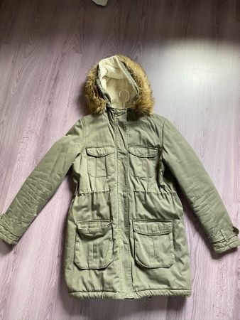 Veste longue Kaki