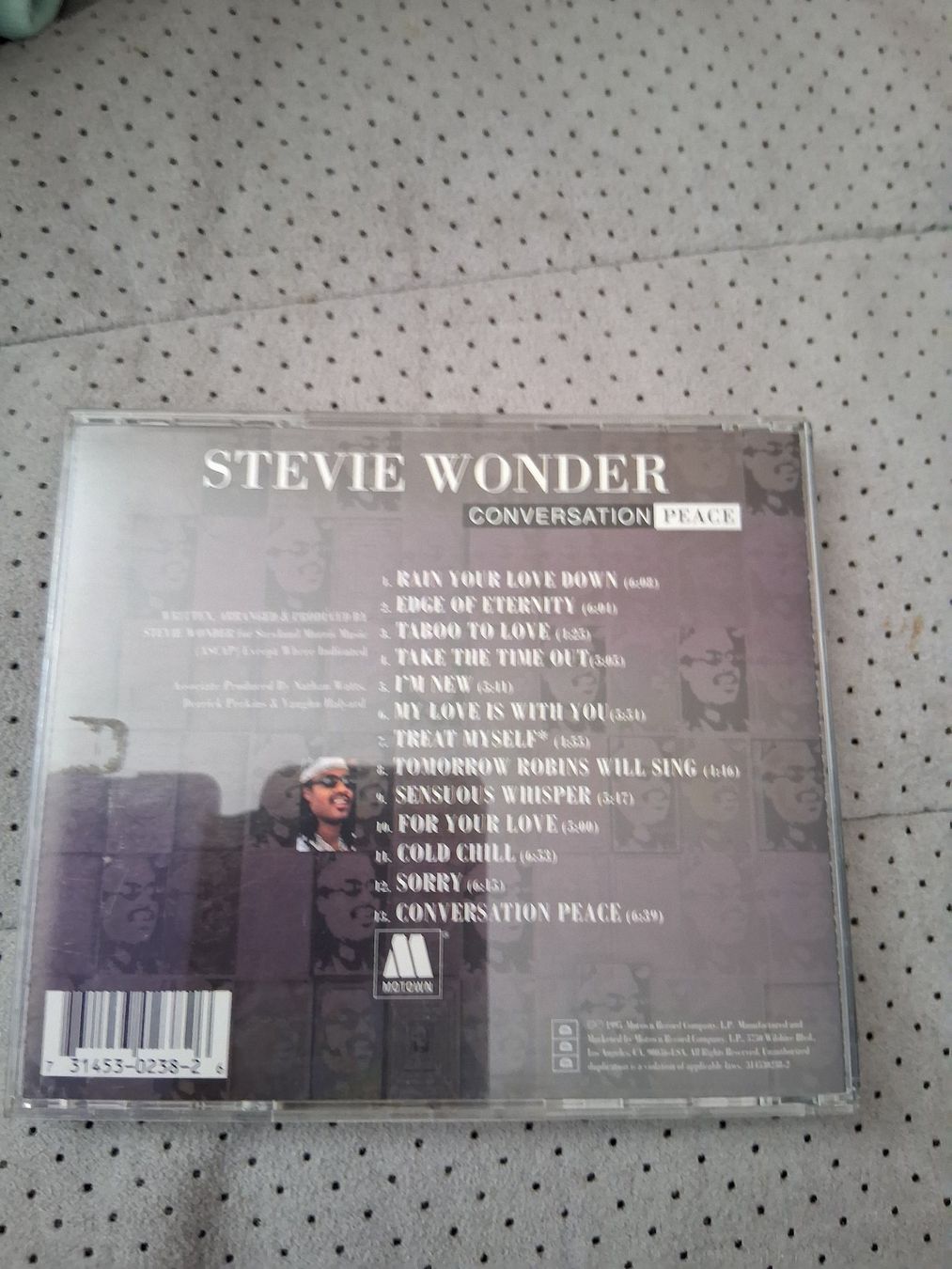 CDs: CD Stevie Wonder - Conversation Peace – D'occasion à Aigle par Marcagapit 1