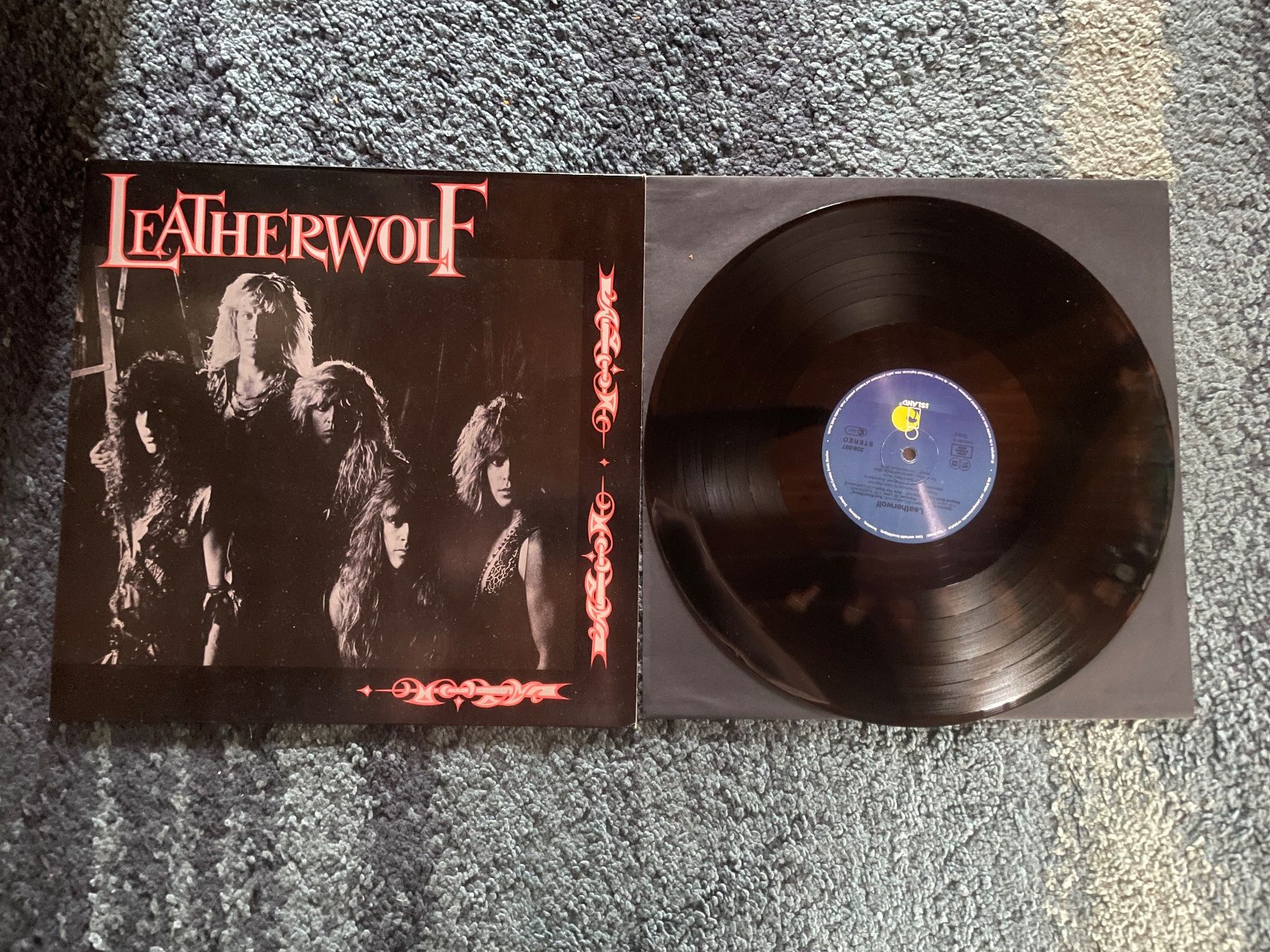 Schallplatten: Leatherwolf ‎– Leatherwolf  LP 1988 – Gebraucht aus Neuenhof von django3001