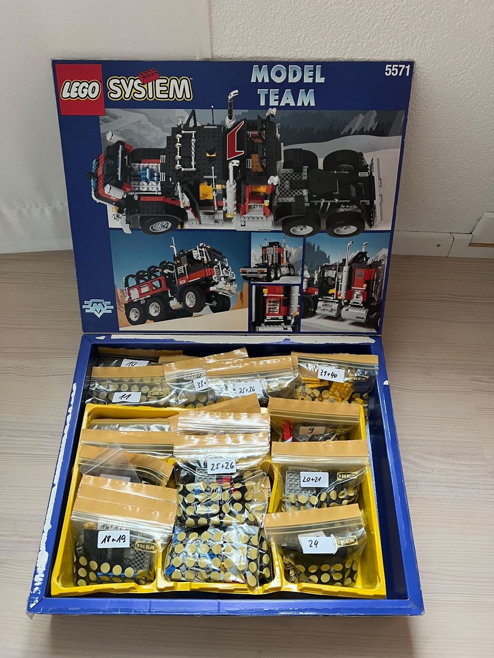 Lego Kit di costruzioni: Lego System 5571 Model Team Truck – Usato da Mönchaltorf venduto da Hans572 2