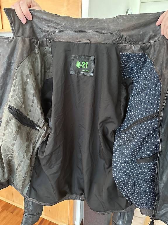 Giacche: Lederjacke Q-21 schwarz / Grösse 46 - NEU – Usato da Utzenstorf venduto da Ilena01 4