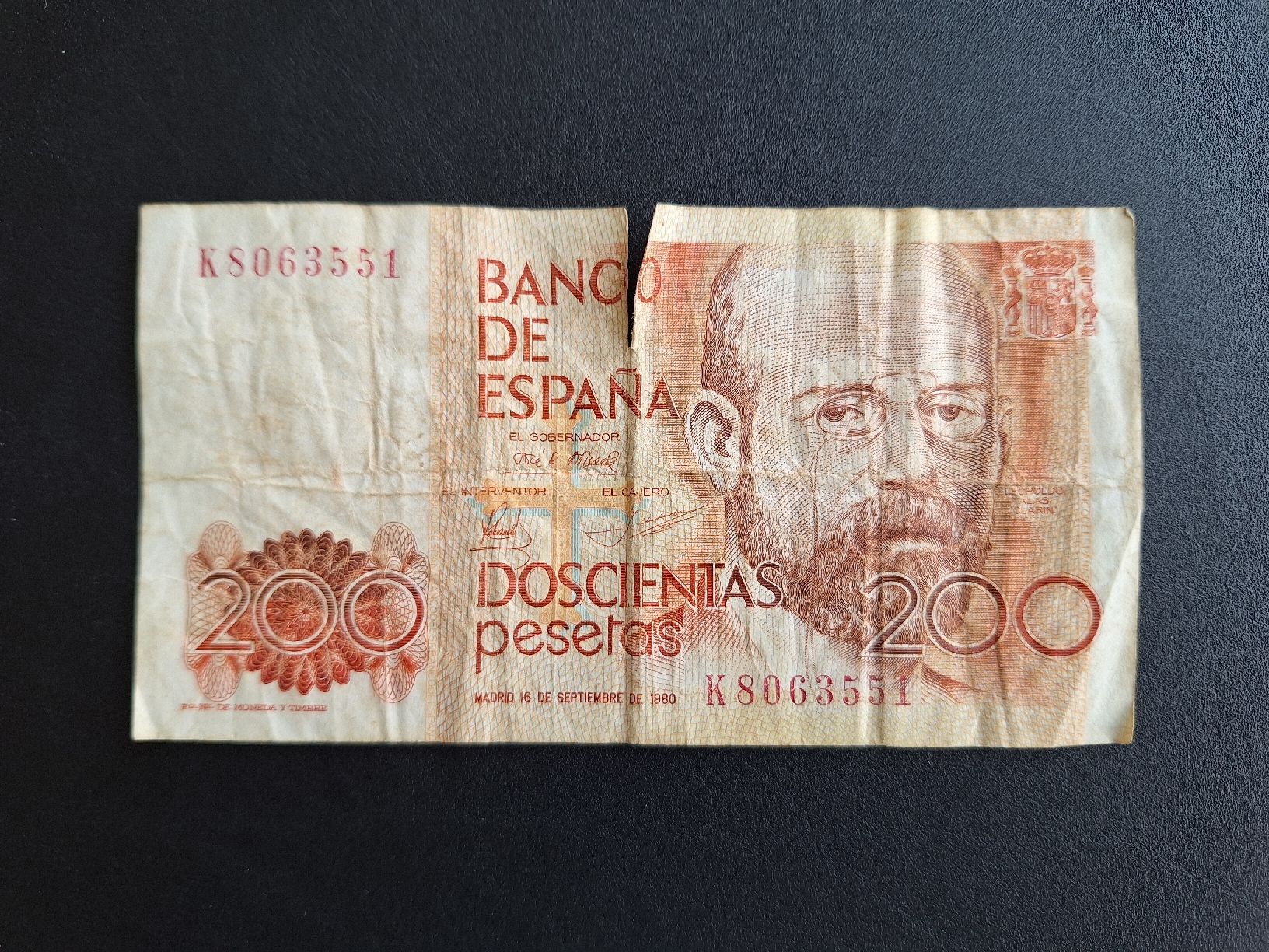 Banconote: Spanien 200 Pesetas – Usato da Gossau ZH venduto da SwissJapan