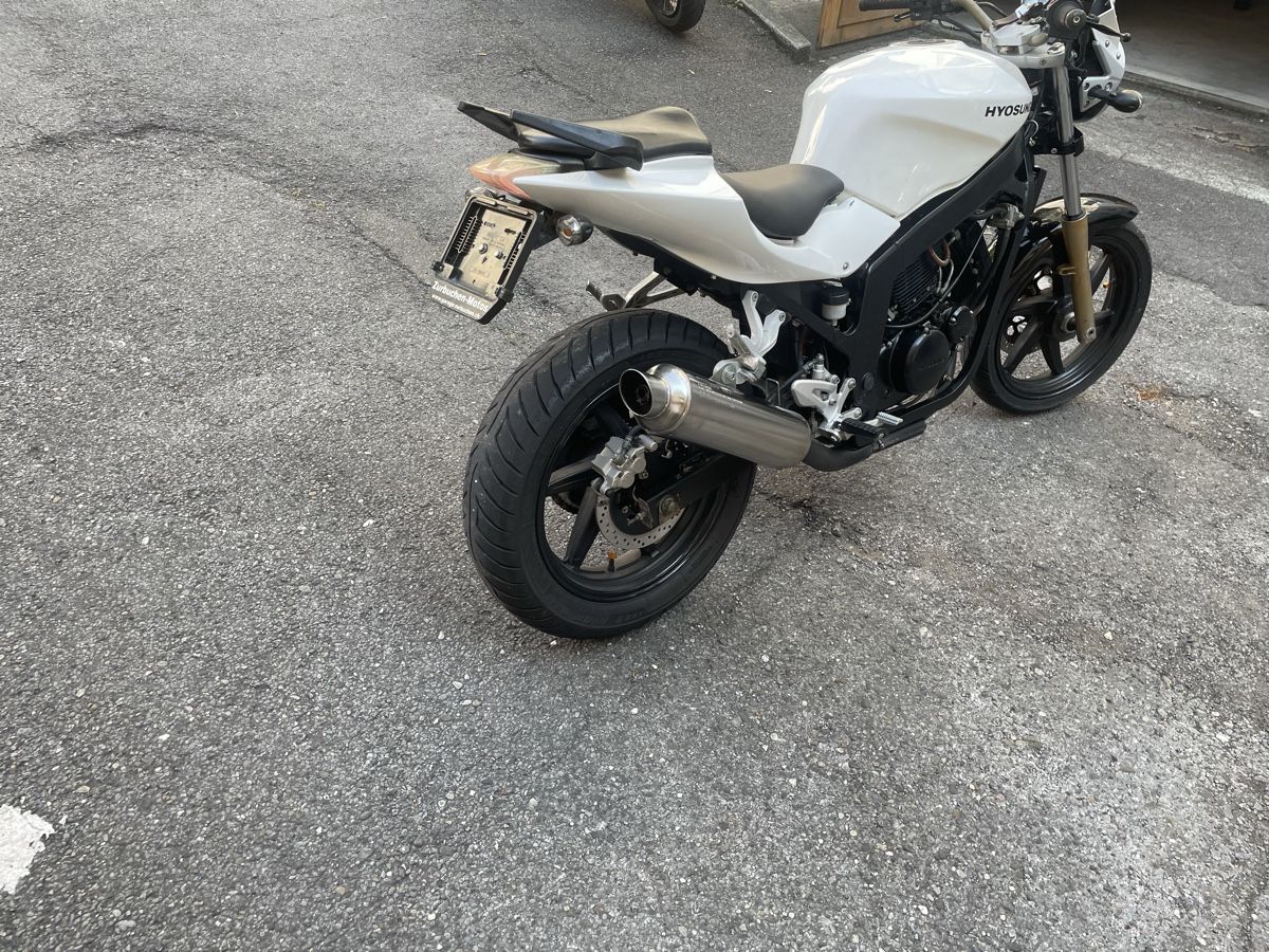 Hyosung Strada: Hysoung Comet GT 125 – Difettoso da Gossau SG venduto da noa_m92n 2