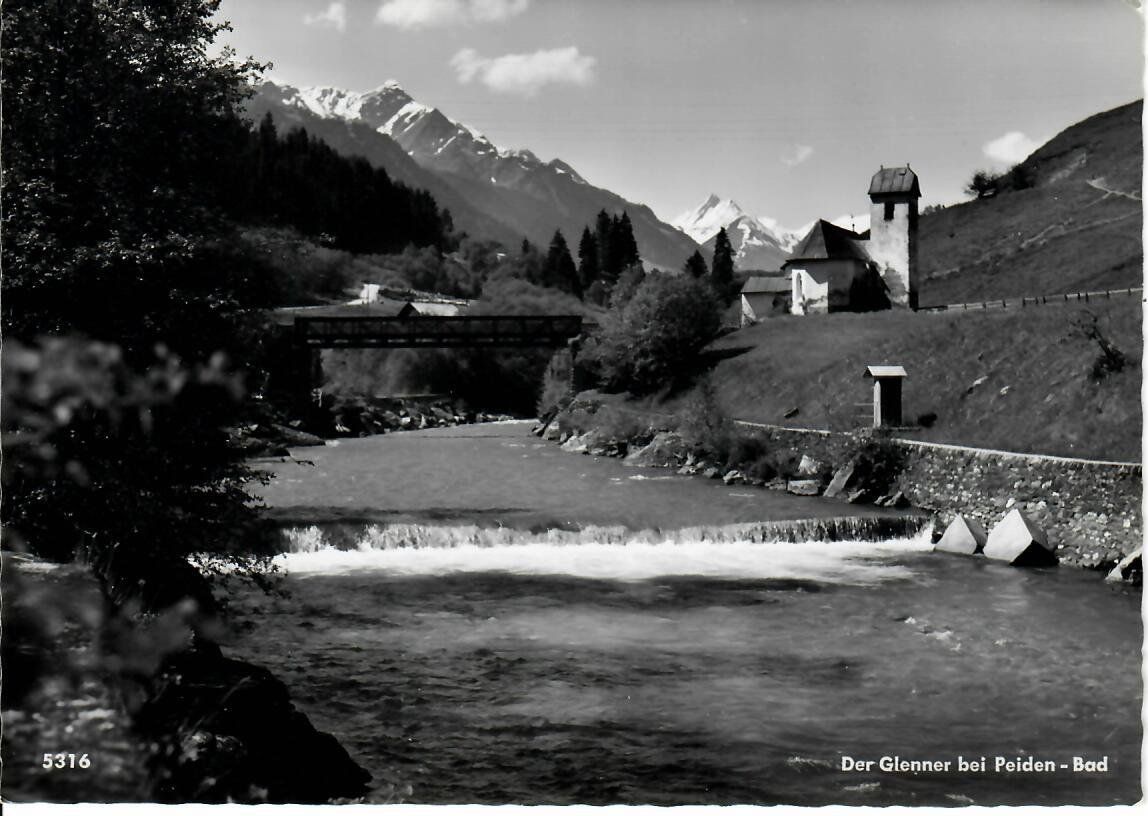 Cartoline postali: der Glenner bei Peiden - Bad – Usato da Hochdorf venduto da Ziegel-16