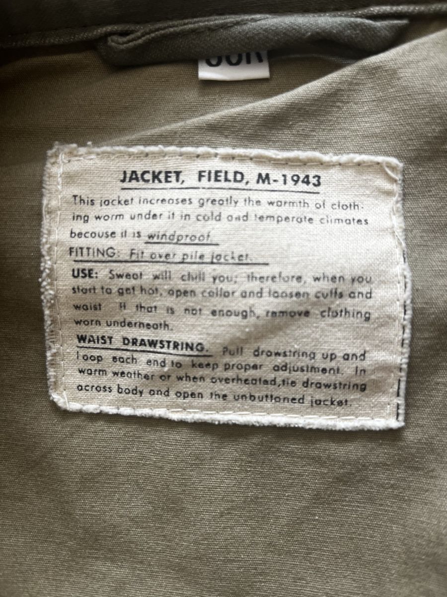 US Army Uniformes: Field Jacket M-43 Repro – D'occasion à La Neuveville par lejocko 4