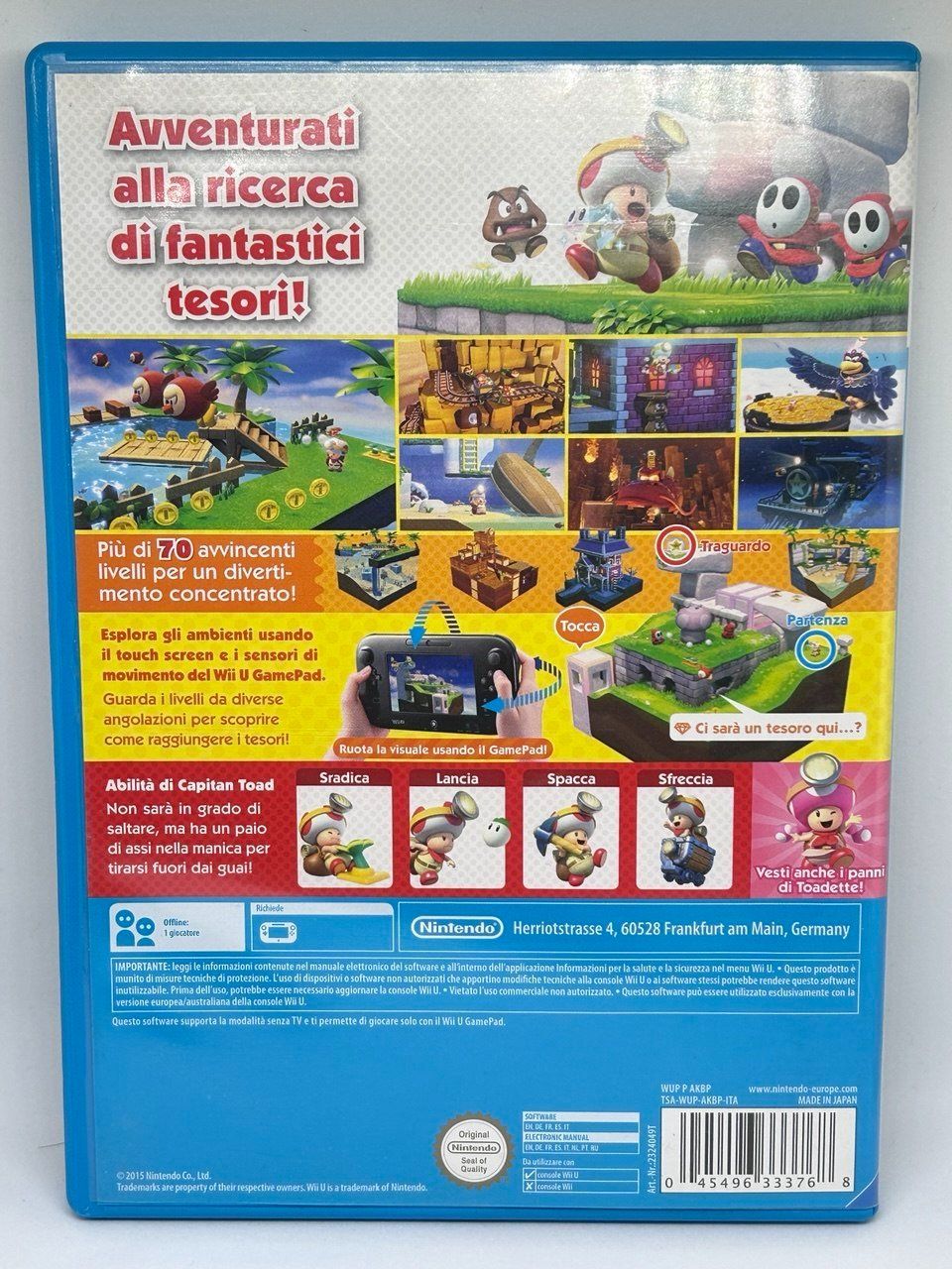 Nintendo Spiele: Captain Toad: Treasure Tracker per Wii U – Gebraucht aus Giubiasco von LorisVale 2