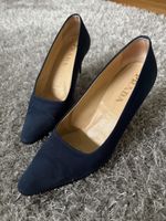 Prada Milano Navy Blue Heels