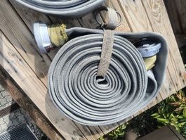 2 Stück Feuerwehrschlauch 75mm