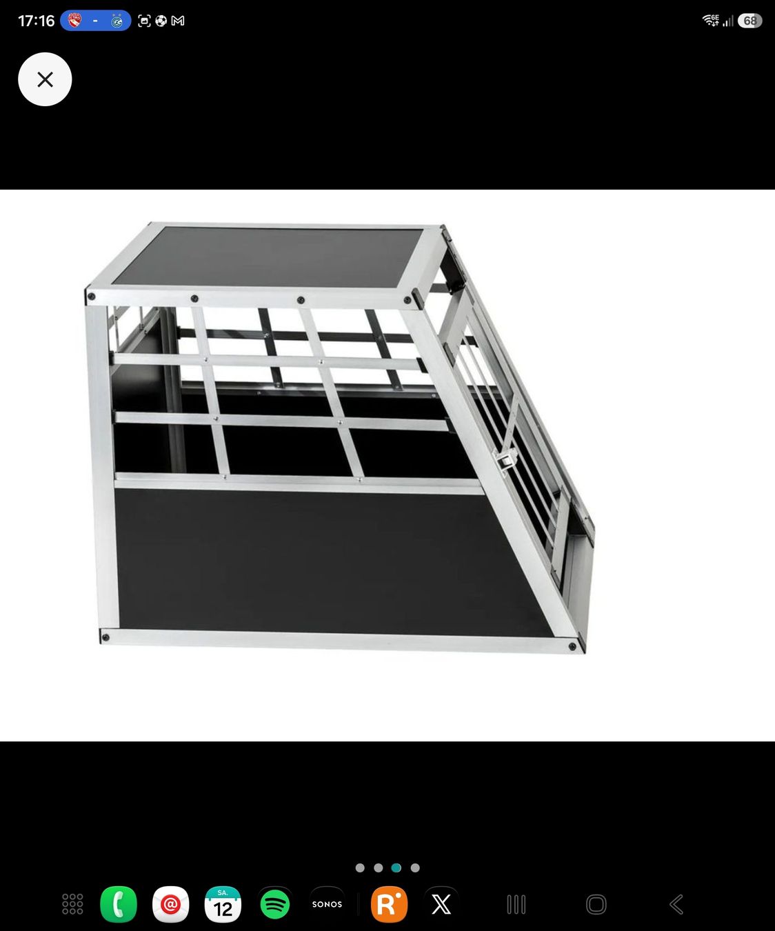 Gabbie, trasporto & Sicurezza: Hundebox 54x69x50 – Nuovo (secondo la descrizione) da Langnau am Albis venduto da Richard77 2