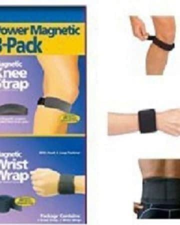 Attrezzature mediche: 3er Set Magnetic Power Gurten Aktion – Nuovo e nell'imballaggio originale da St. Gallen venduto da schnaeppchen-preise 2