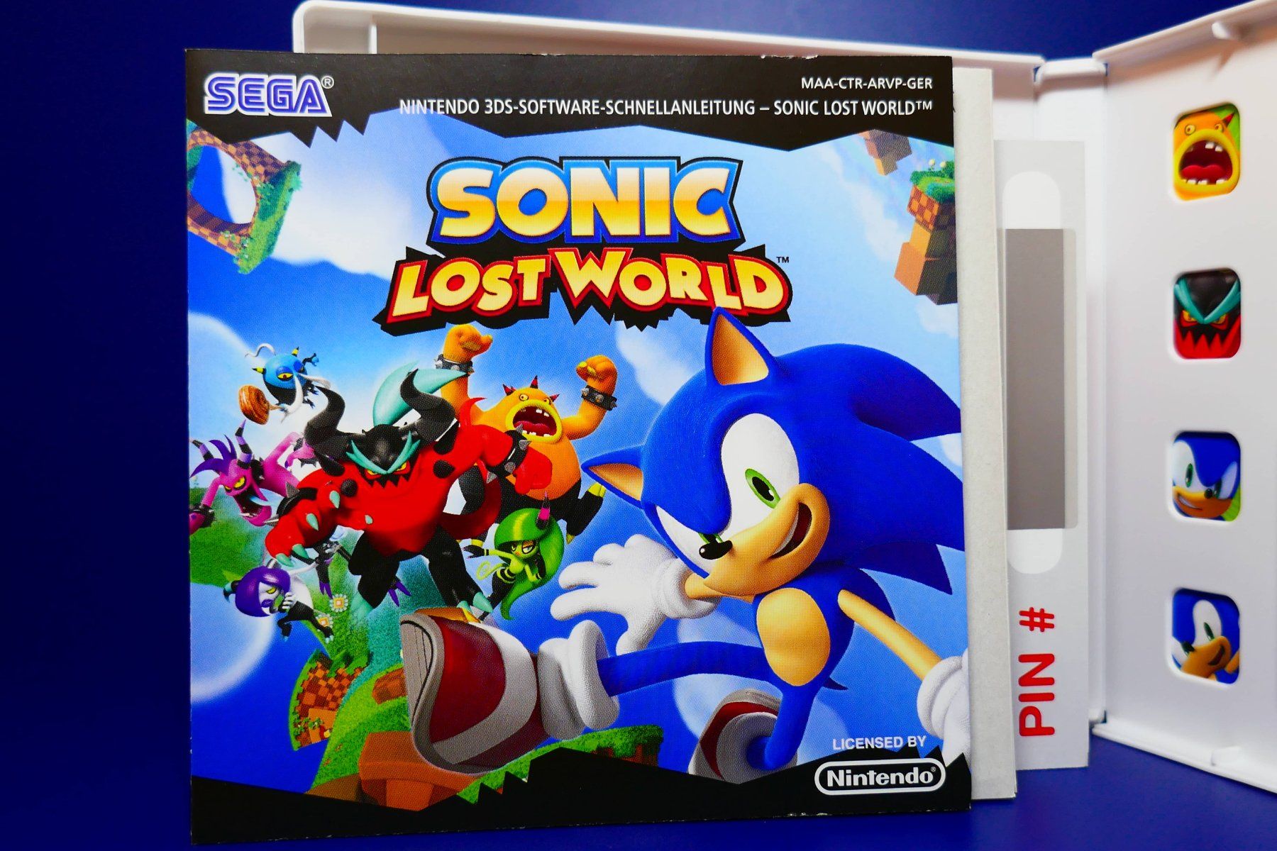 Nintendo Giochi: Sonic Lost World & VIP - Nintendo 3DS – Usato da Vuarrens venduto da Espace-Retro 1