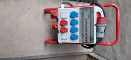 Baustromverteiler CEE 32A Stromverteiler neuwertig