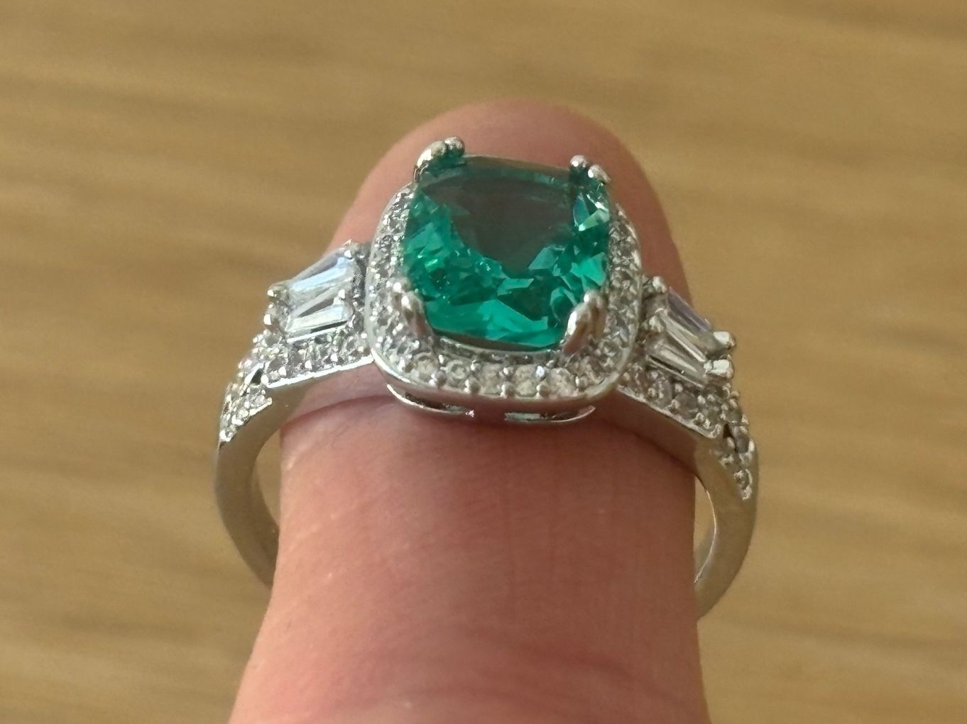 Ringe: Luxus Elegante Gr.19/9 Ring Farbe: Silber / weiss – Neu (gemäss Beschreibung) aus Biel-Bienne von Roserosse13 4